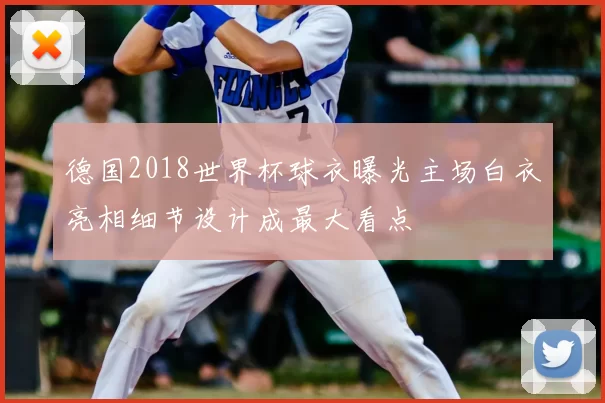 德国2018世界杯球衣曝光主场白衣亮相细节设计成最大看点